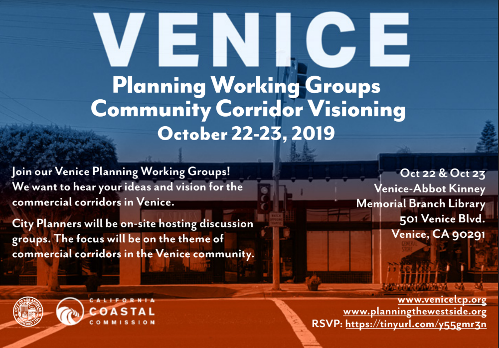 Event Flyer - Venice Planning Working Sessions