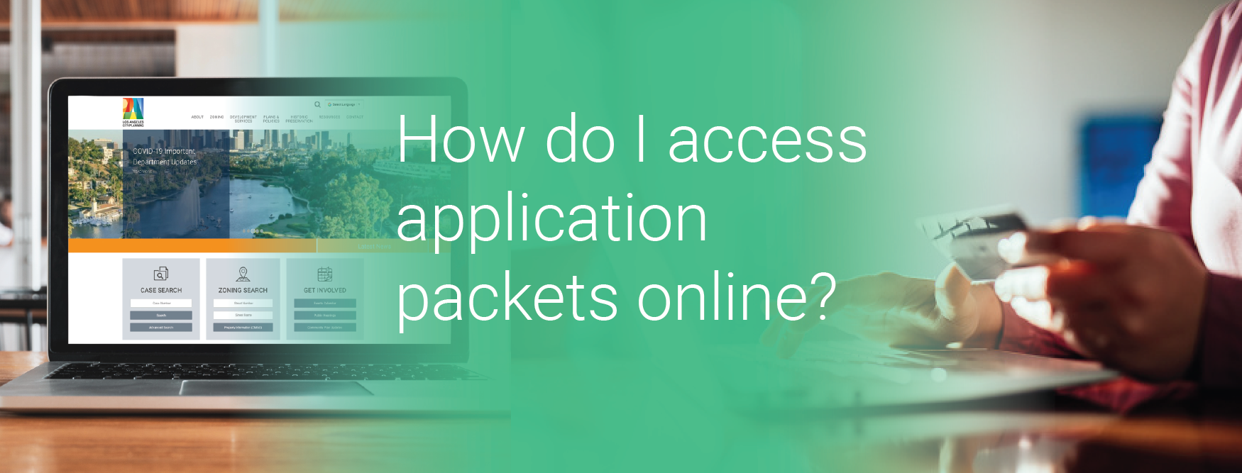 How do I access application requirements online?