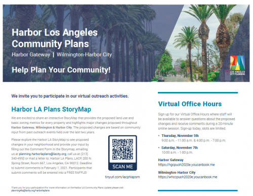 Virtual Office Hours flyer
